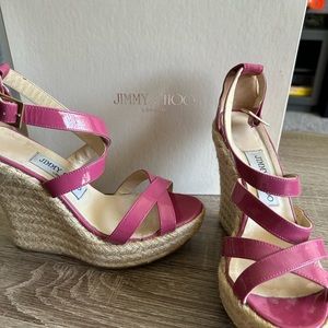 Used-Jimmy Choo- worn less than 5 times- excellent condition